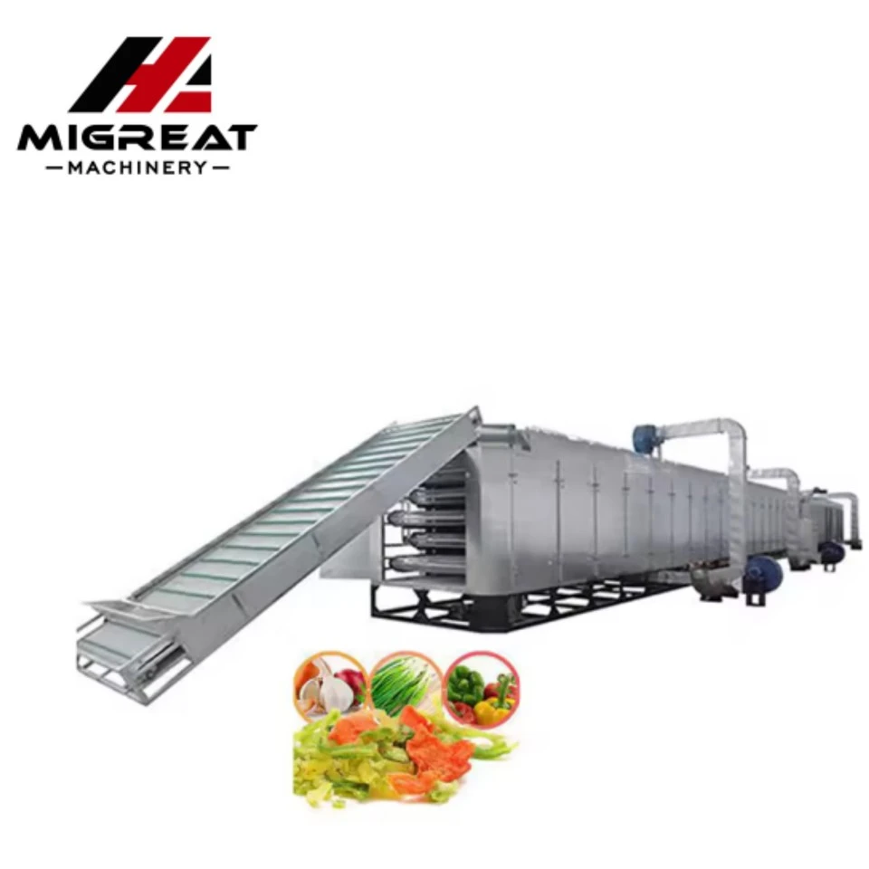 Vegetable Mesh Belt Dryer